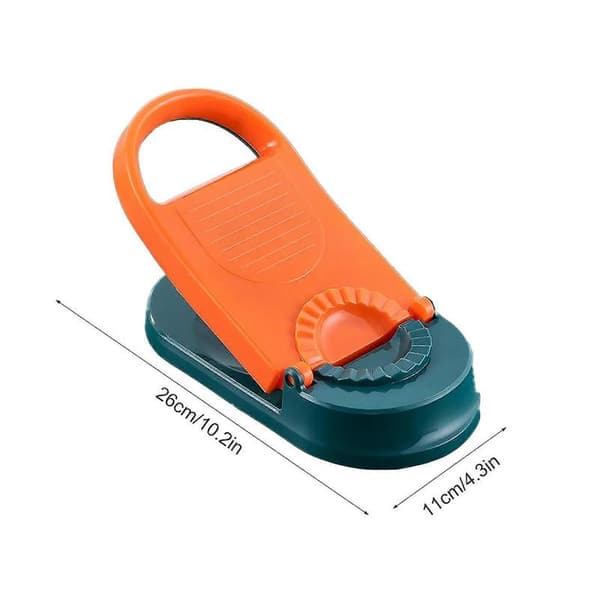 Dumpling Skin Chapati Maker Press Mold Håndtak Deigpresser Wrapper Form Kake Orange