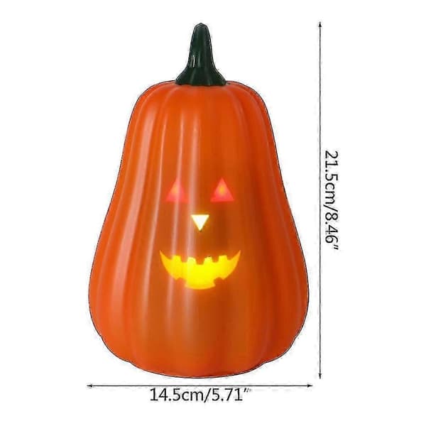 Græskarlygte Jack-o'-lantern LED-lanterne Halloween græskardekoration