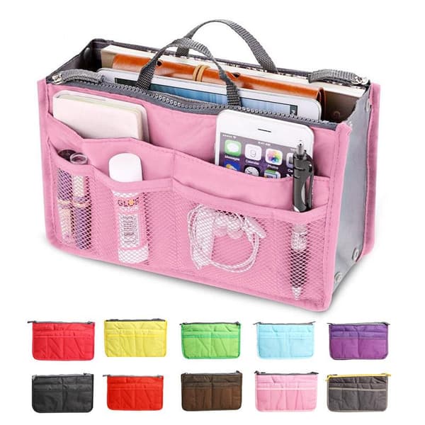 Väska-i-väska-insats necessär blå blue 1