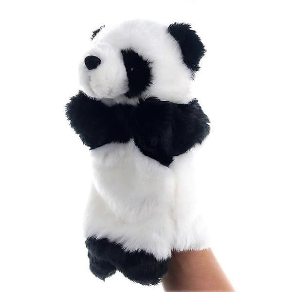 Handdockor för barn, bedårande pandaleksak för sagoberättande