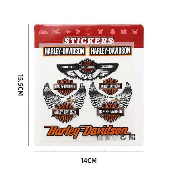 For Harley Davidson Electra Glide Ultra Classic Motorcycle Stickers Motorcycle Helmet Body Refle (B)