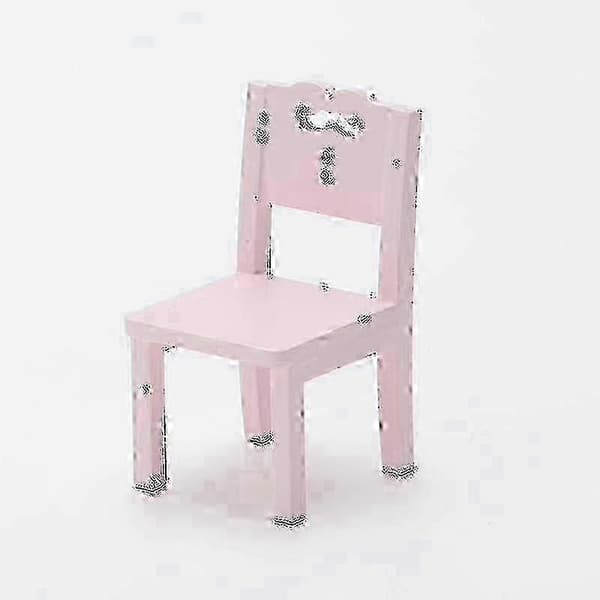 3 stk. legetøjssæt til børn med bord og stole Pink