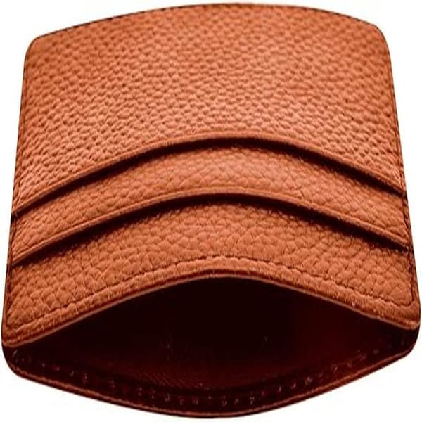 Credit Card Holder Slim Wallet Leather Minimalist Wallet with ID Window