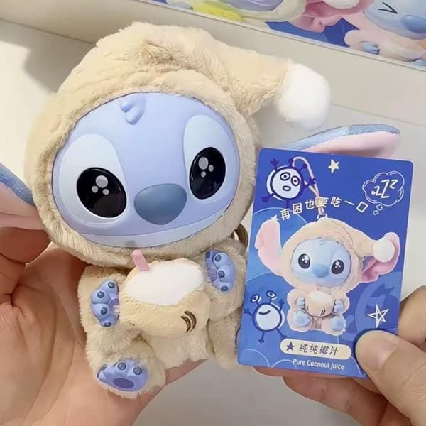 Stitch Korkealaatuinen Pehmo Star Stedy -nukke Blind Box Pehmolelut Nukke Pizza Pizza