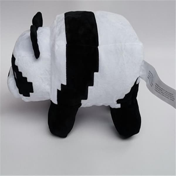 Minecraft Panda Plysch Svart/Vit 25 cm