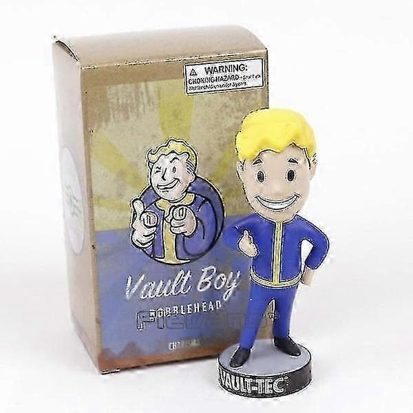 Fallout Vault Boy Bobble Head PVC Actionfigur Samlemodel Legetøj Brinquedos