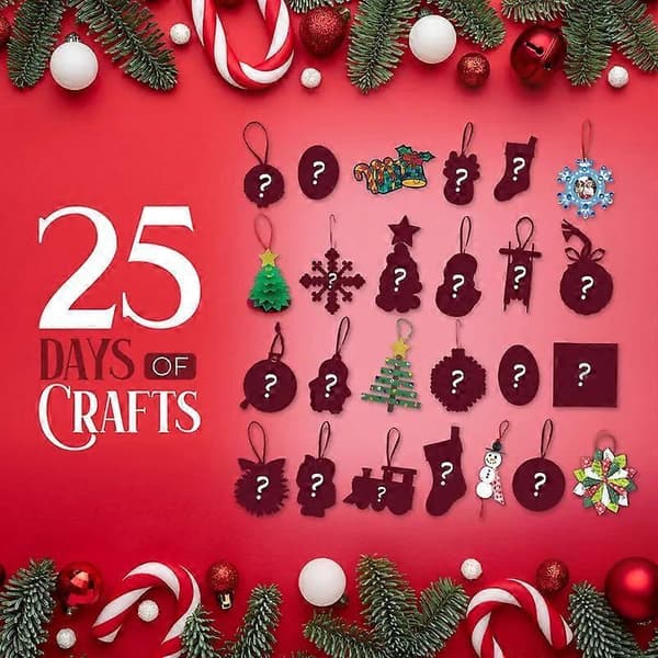 25-dagers julehåndverks-adventskalender 2025