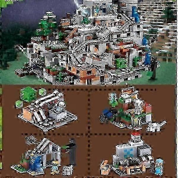 Minecraft Sæt Bjerg Hule Minecraft Min Verden Serie 25-26