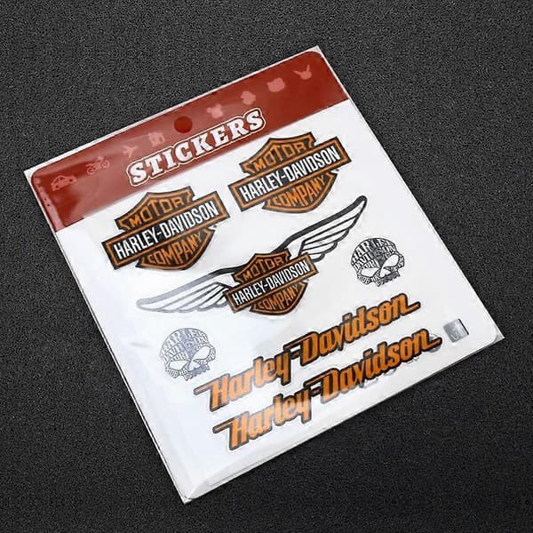 For Harley Davidson Electra Glide Ultra Classic Motorcycle Stickers Motorcycle Helmet Body Refle (C)