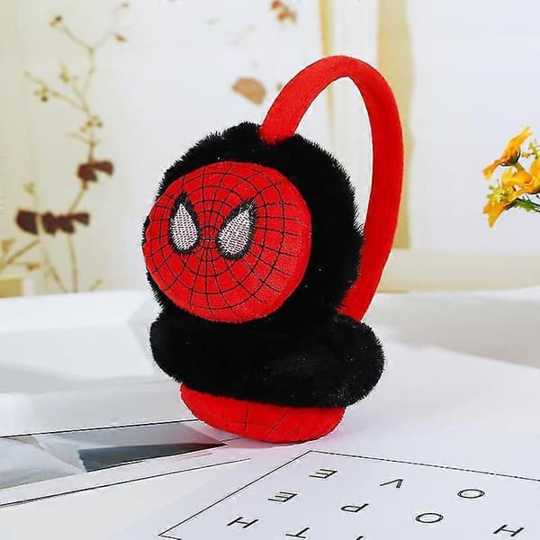 Børn Dreng Pige Spiderman Superhelt Ørevarmer Bløde Vinter Ørevarmere Gave