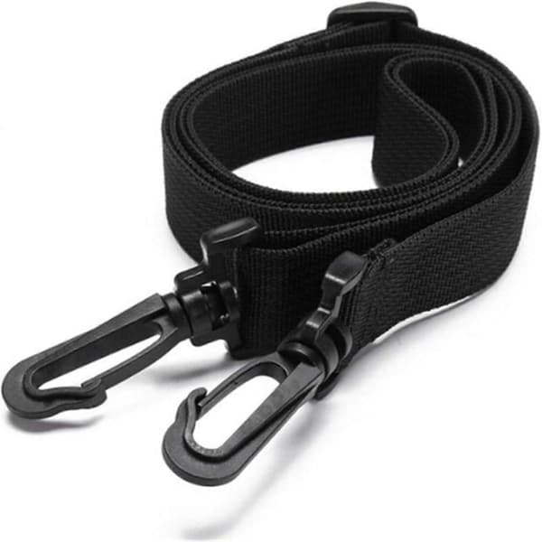 Akselrem universal erstatningsakselrem krog til crossbody taske sort