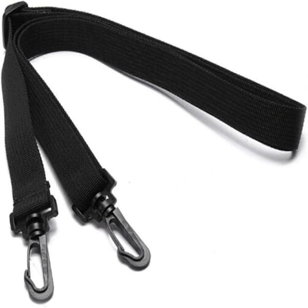 Akselrem universal erstatningsakselrem krog til crossbody taske sort