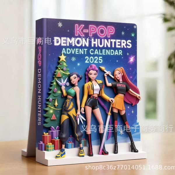 Jul Adventskalender, K-Pop Devil Hunter Adventskalender, Julklapp, för ba{YFL}