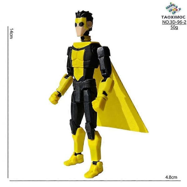 9L3D-printede superhelte Invincible 2.0 Anime Multi-leddede formskiftende legetøj Actionfigur tilbehør Style 11
