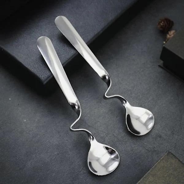 6 st Honungsskedar, Rostfritt Stål, 14,5 cm