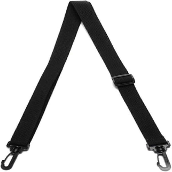 Akselrem universal erstatningsakselrem krog til crossbody taske sort