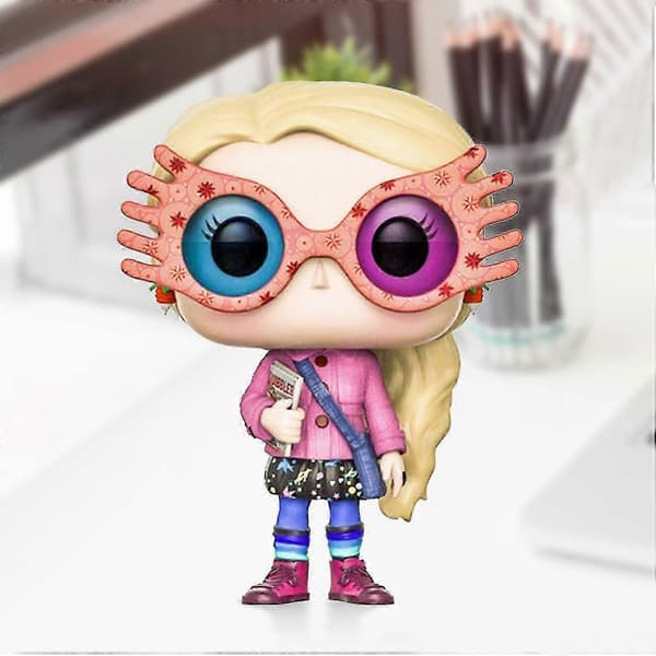 25-26 Harry Potter Luna Lovegood Briller Actionfigur Samleobjekt Dukke for Barn