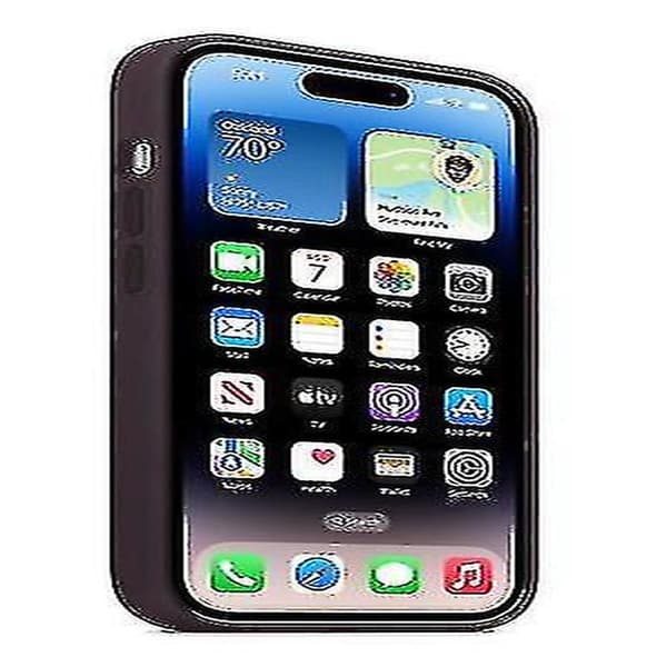 Silikoneetui til iPhone 14 Pro - ya01 (FMY) Elderberry