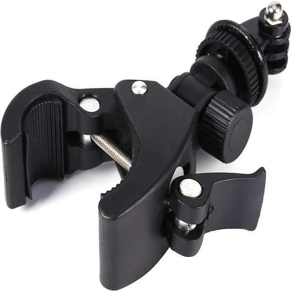 360° Roterbart Sykkelstyrefeste for Kamera med 360, Passer Styre 2-3.8cm, Gummiinnlegg