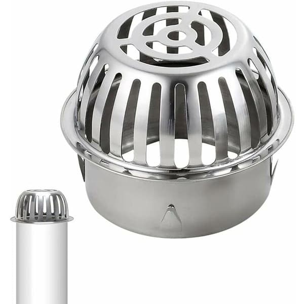 MH-(Diameter: 110mm) 304 Rustfritt Stål Regnvannsbeskyttelse - Gutt