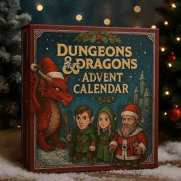 Dungeons & Dragons julekalender nedtællingskalender blind box A
