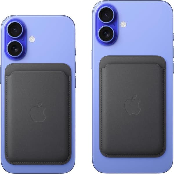 iPhone FineWoven -lompakko MagSafella – Musta (2024)