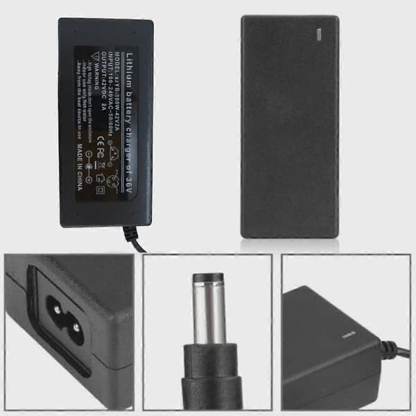 42V 2A Oplader til El-løbehjul Lithium Batteri Adapter til Xiaomi Mijia Ninebot 24V-36V US