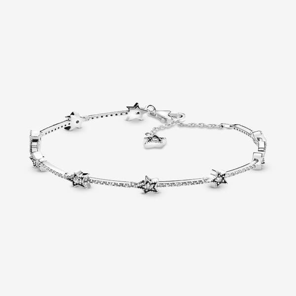 Pandora - Celestial Stars Armbånd - Sterling sølv 7.1in/18cm