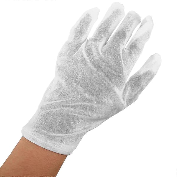 Bachelor-cosplaykit för män med peruk, handskar, fluga och förstoringsglas