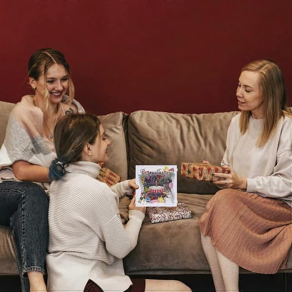 Pop-up gratulasjonskort - 3D-design - Perfekt for bursdag, mamma, pappa, barn