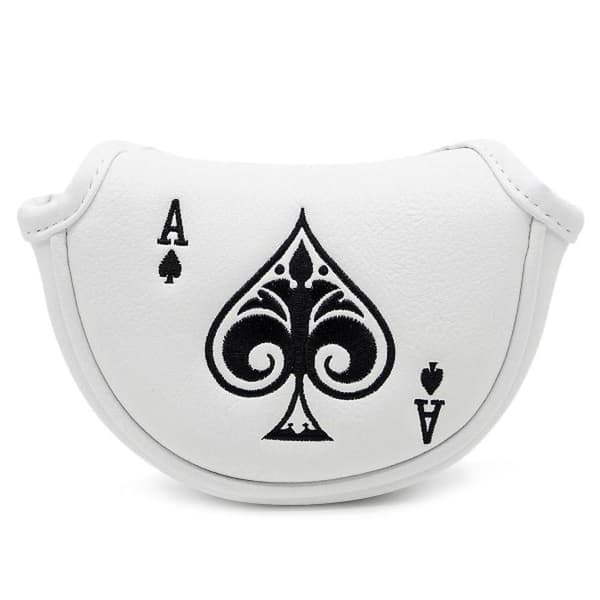 Golf Putter Beskyttelse Halv Mallet Putter Hodebeskyttelse Magnetisk Køllebeskyttelse For Odyssey