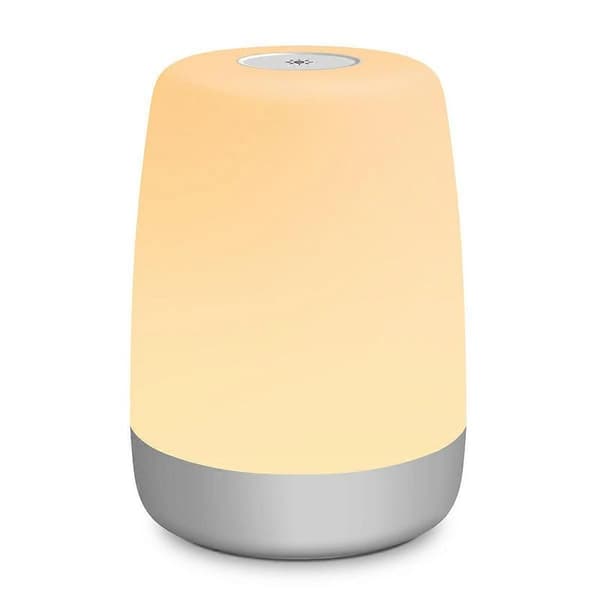 Baby Touch Night Light Bedside Lamp Dimmable Nightlight, LED Children with Timer & RGB Change & Memory, USB Rechargeable