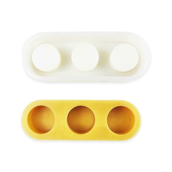 Resin-telysholderform for DIY-oppbevaringsbeholder, hjemmedekorasjon