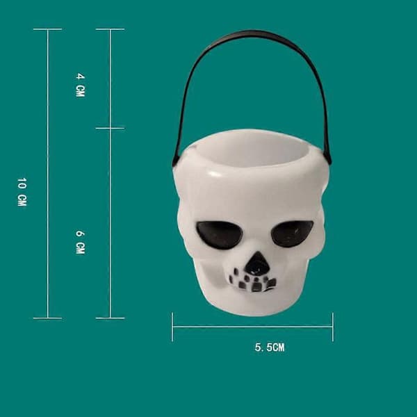 Slikspand til opbevaring af slik, 8 stk. Halloween-festrekvisitter