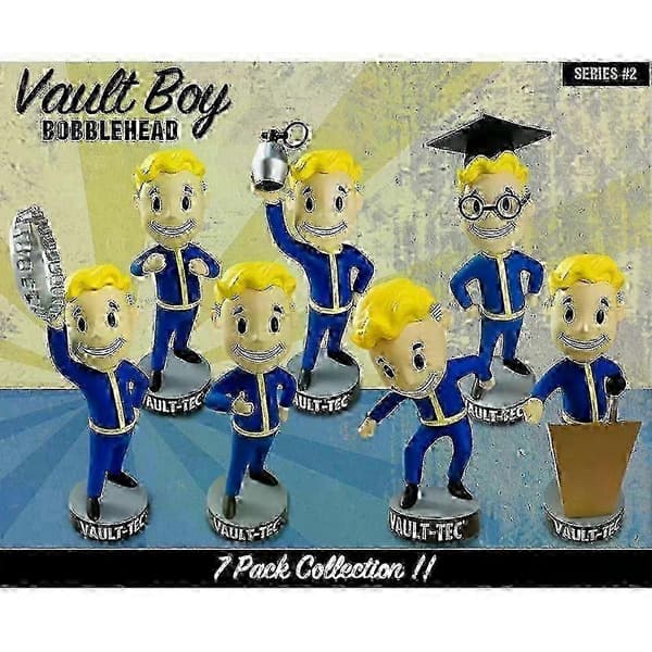 2025 Fallout 4 Vault Boy Bobblehead Animefigur Samlarbilprydnad Modellleksak för Barnpresenter_ddbiAO E