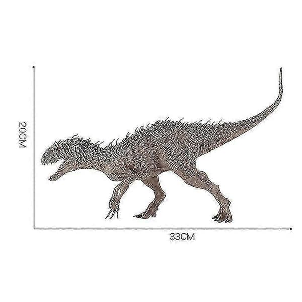 Todenmukainen Indominus Rex -dinosaurusmalli jättikoossa simulaatioon