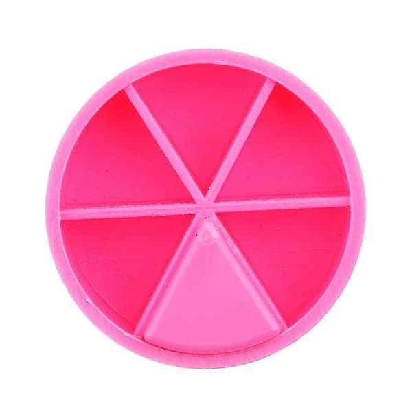 5x förpackning med 42 bitar Trivial Pursuit spelpjäser pajbitar för matematikbråk