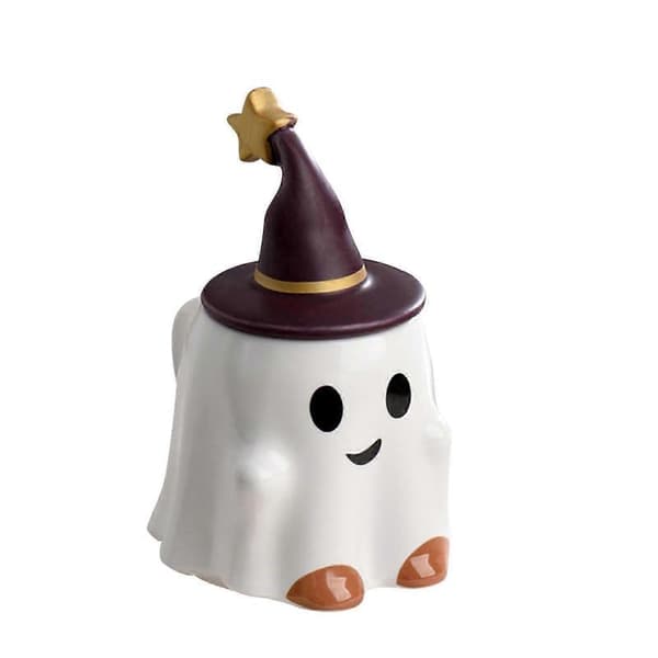3D Spökkrus för Kaffe, Perfekt Halloweenfestgåva A