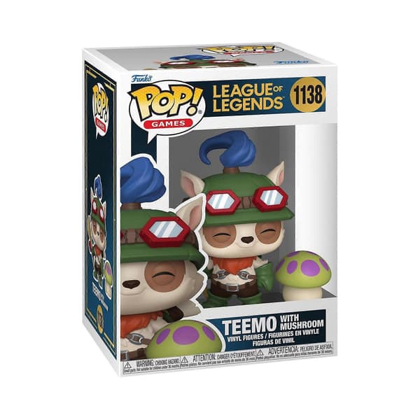 Funko POP! League Of Legends Teemo Vinylfigur One Size Multicoloured
