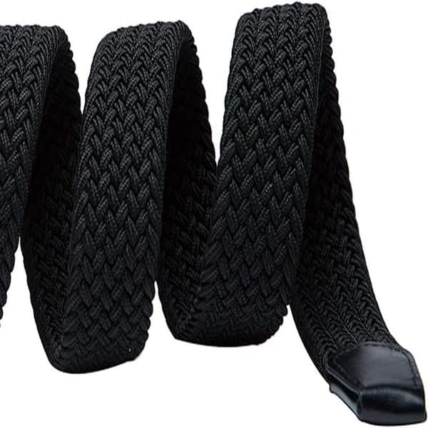 Unisex Elastisk Flettet Stretchbelte