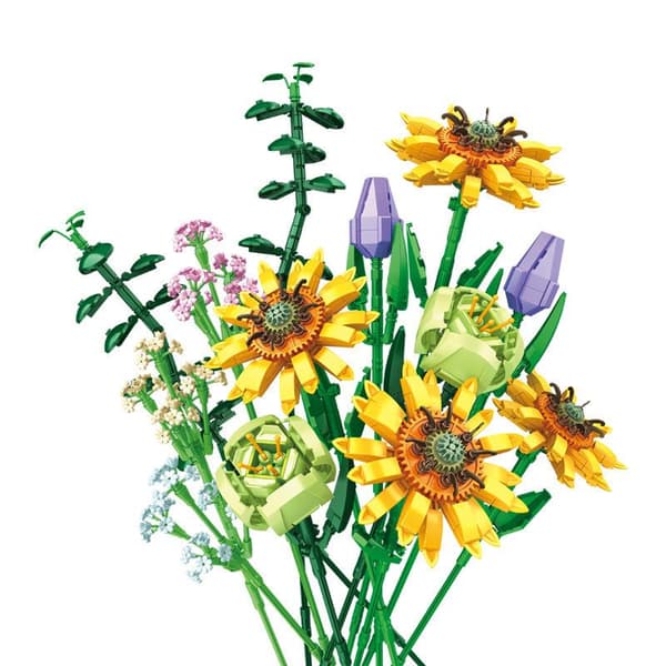 DIY Blomsteroppsatssett med Konserverte Roser - Valentinsdag Gave-FX 103-C8-Pot Bouquet-Phoenix Tree