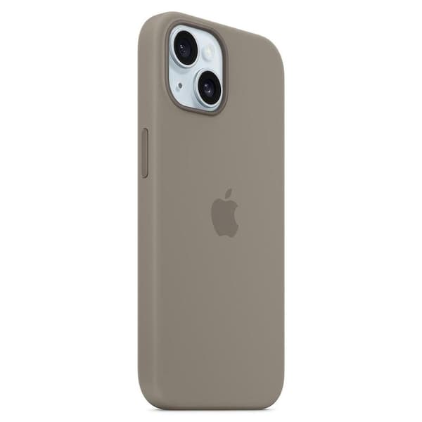 [LCS] iPhone 15 Cover Kompatibelt med MagSafe Ridsefast Silikonecover Grå iPhone 15 iPhone 15 iPhone 15 Grey