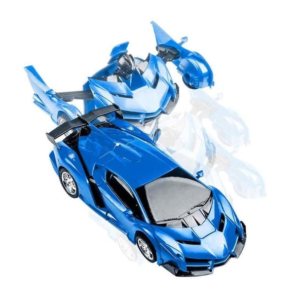 Radiostyrt Bil - Transformer{f2} Blå Blue Blå