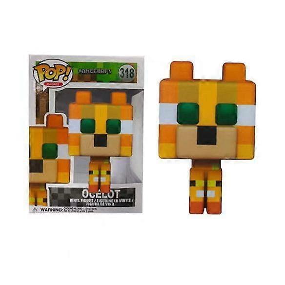 Creeper Steve Actionfigur Model Statue Samlerobjekt PVC Materiale Spilkarakter POP 316