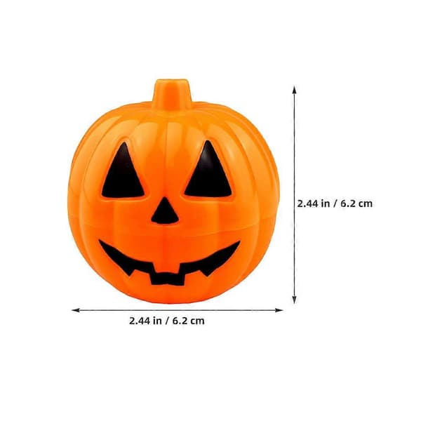 South græskarslikholder til Halloween 20 stk. plastik græskarslikbeholdere