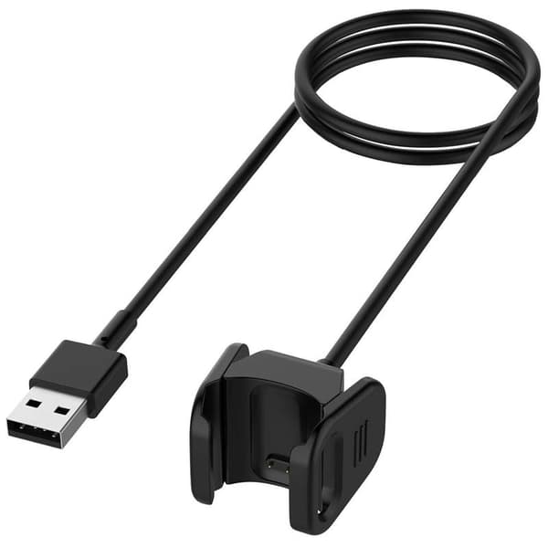 Lader til Fitbit Charge 4 & Fitbit Charge 3, Udskiftningsladekabel Clip Cord Dock til Fitbit Charge 3 / Charge 4 Aktivitetsmåler