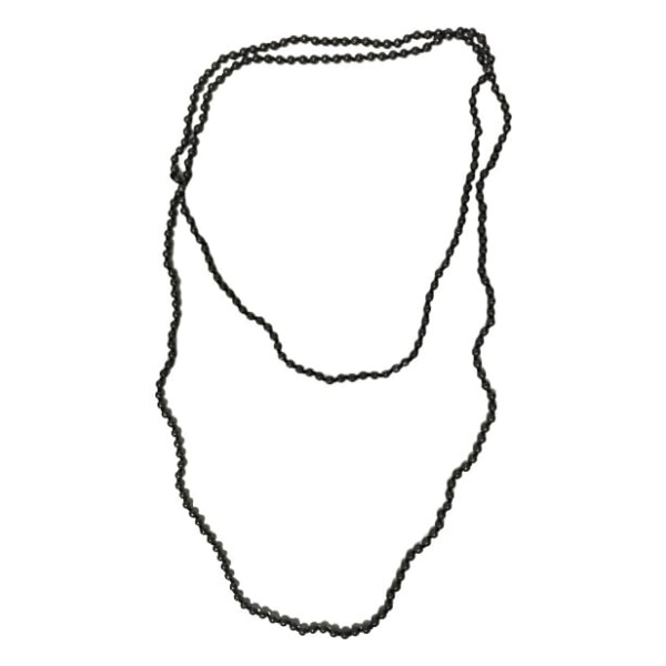 hematit långt halsband bekvämt utan lås
