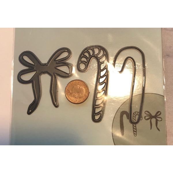 dies metall scrapbooking jul käpp rosett