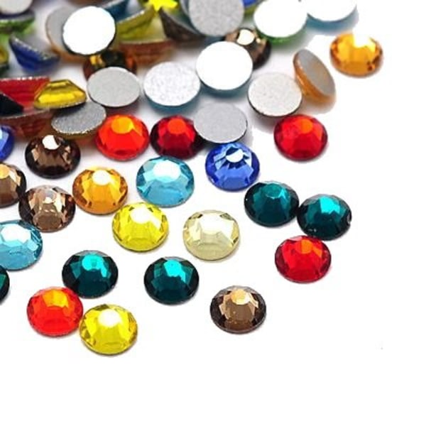 1400 glas rhinestones  strass stenar 1,9 mm