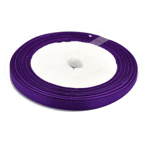 18 meter sidenband 1 rulle 6 mm i lila